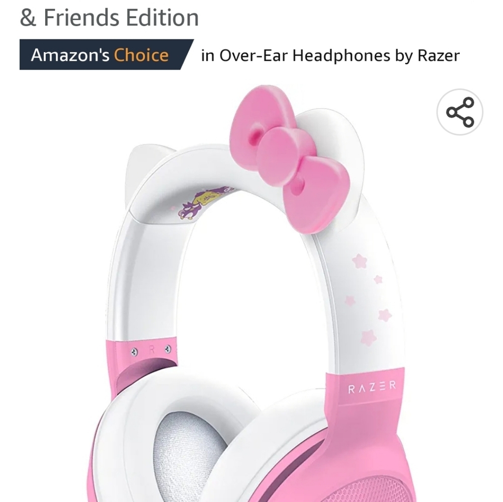 Hello kitty bluetooth headphones